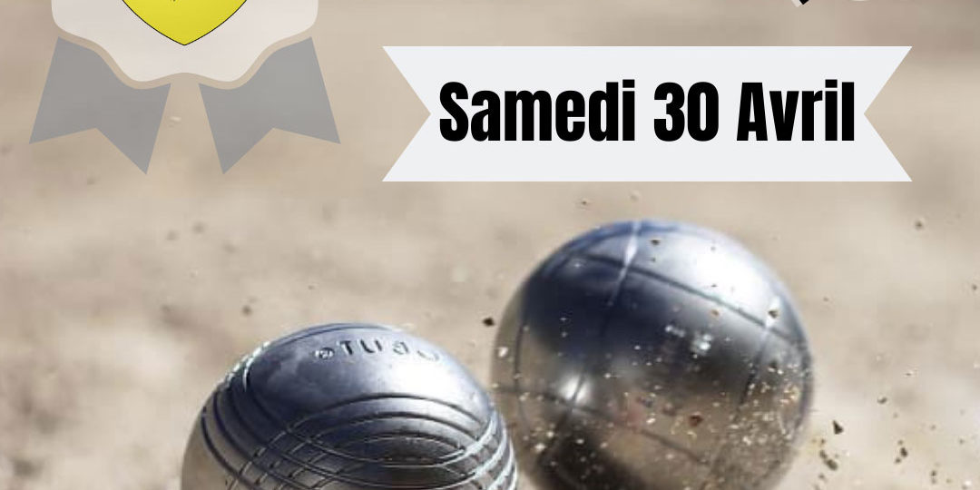 Concours de pétanque à Chaource