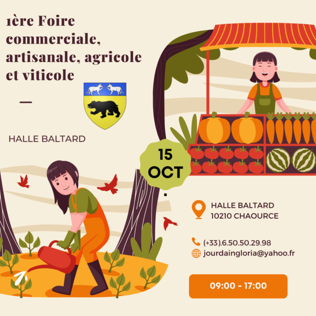 Foire commerciale, artisanale, agricole et viticole