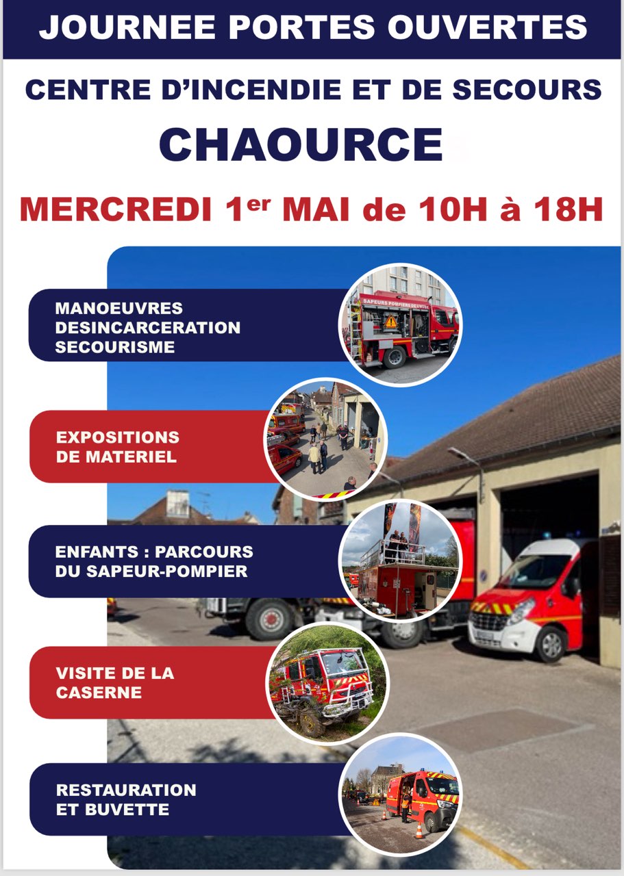 1er Mai chez les pompiers de Chaource