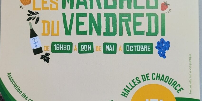 Marché du Vendredi soir de Mai à Septembre