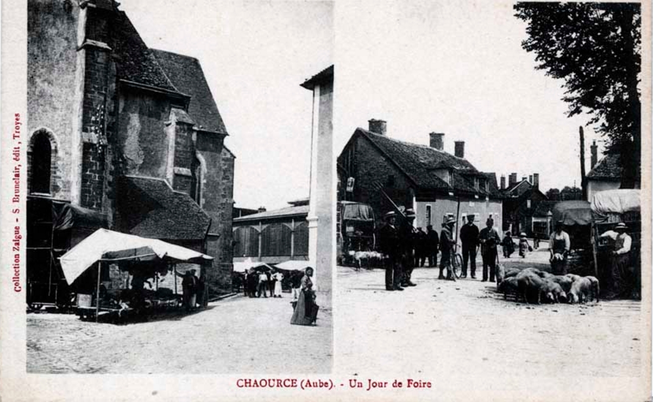 Chaource, jours de foire