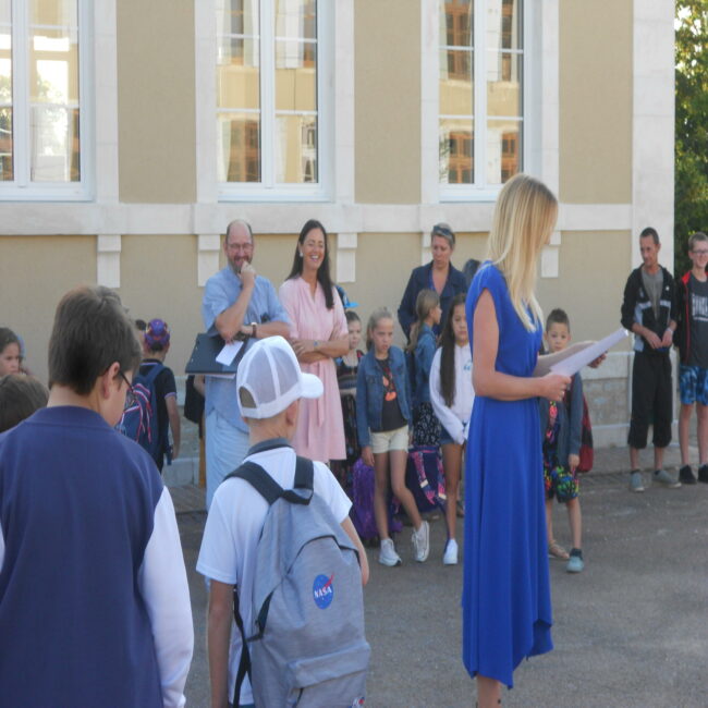Rentrée 2023 école primaire Chaource