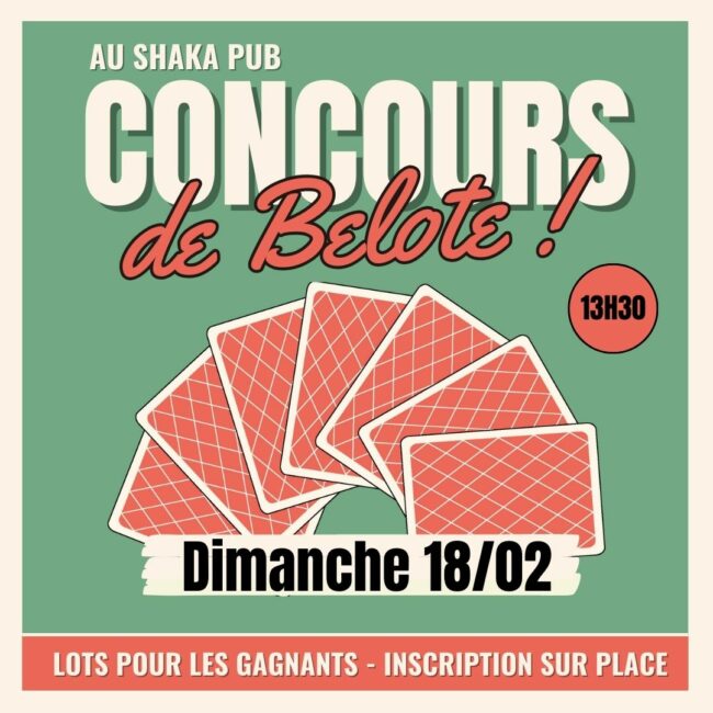 CONCOURS DE BELOTE