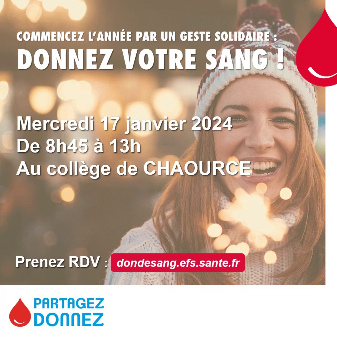 Donnez votre sang