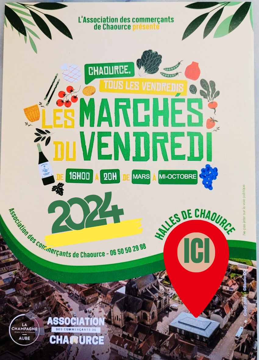 Marché tous les Vendredis soir de Mars à Octobreà Octobre