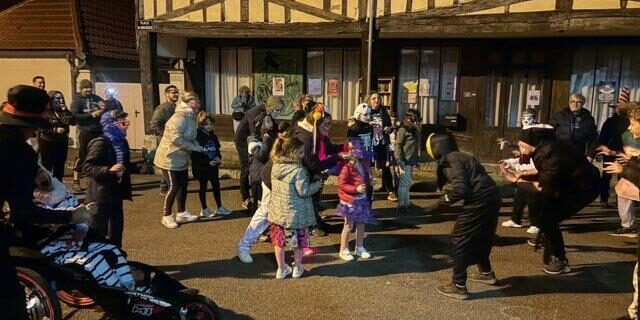 Run in Chaource « belle soirée Rando Run » dans les rues et déguisés !