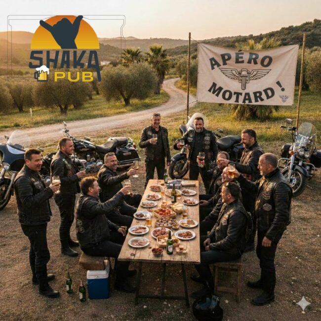 Shaka Pub apéro motards