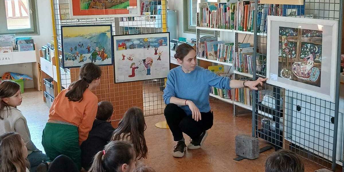 Exposition UNESCO à la bibliothèque de Chaource