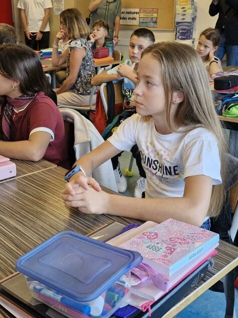 À Chaource, les CM2 ont fait leur rentrée, pas à l’école mais au collège